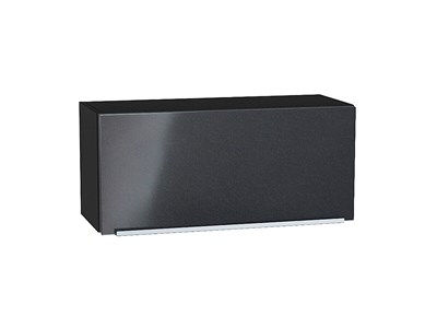 Шкаф верхний горизонтальный Фьюжн Graphite, Anthracite, 360, 800 В*Ш*Г 358*800*320, фасад МДФ  Anthracite, корпус  Graphite ms2510VVT_36745