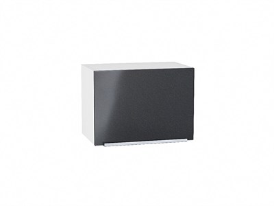 Шкаф верхний горизонтальный Фьюжн Белый, Anthracite, 360, 500 В*Ш*Г 358*500*320, фасад МДФ  Anthracite, корпус  Белый ms2510VVT_39759