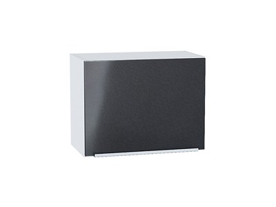 Шкаф верхний горизонтальный Фьюжн Белый, Anthracite, 460, 600 В*Ш*Г 458*600*318, фасад МДФ  Anthracite, корпус  Белый ms2510VVT_57206