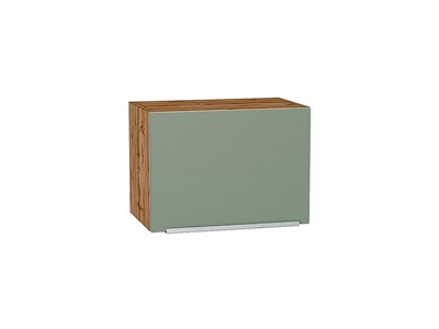 Шкаф верхний горизонтальный Фьюжн Дуб Вотан, Silky Mint, 360, 500 В*Ш*Г 358*500*320, фасад МДФ  Silky Mint, корпус  Дуб Вотан ms2510VVT_60654