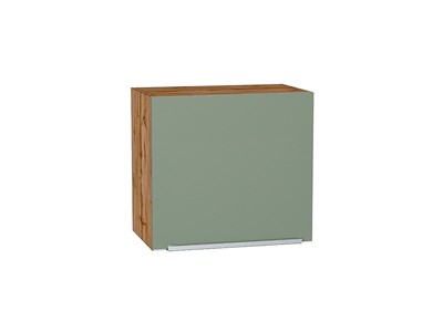 Шкаф верхний горизонтальный Фьюжн Дуб Вотан, Silky Mint, 460, 500 В*Ш*Г 458*500*318, фасад МДФ  Silky Mint, корпус  Дуб Вотан ms2510VVT_60657
