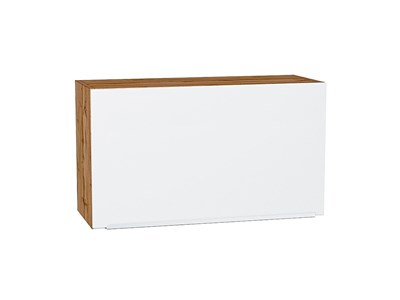 Шкаф верхний горизонтальный Фьюжн Дуб Вотан, Silky White, 460, 800 В*Ш*Г 458*800*318, фасад МДФ  Silky White, корпус  Дуб Вотан ms2510VVT_60641