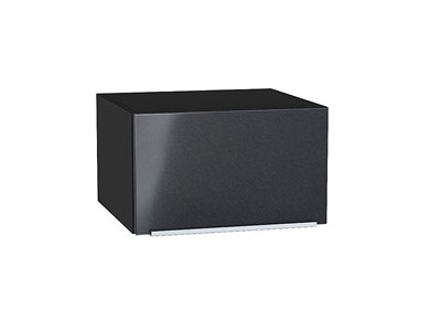 Шкаф верхний горизонтальный глубокий Фьюжн Graphite, Anthracite, 600 В*Ш*Г 358*600*576, фасад МДФ  Anthracite, корпус  Graphite ms2510VVT_45159