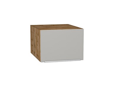 Шкаф верхний горизонтальный глубокий Фьюжн Дуб Вотан, Silky Light Grey, 500 В*Ш*Г 358*500*576, фасад МДФ  Silky Light Grey, корпус  Дуб Вотан ms2510VVT_66544