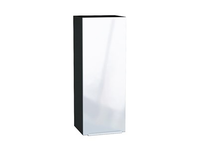 Шкаф верхний с 1-ой дверцей Фьюжн Graphite, Angel, 920, 350 В*Ш*Г 920*350*320, фасад МДФ  Angel, корпус  Graphite ms2510VVT_65095