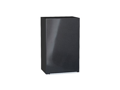 Шкаф верхний с 1-ой дверцей Фьюжн Graphite, Anthracite, 720, 450 В*Ш*Г 716*450*320, фасад МДФ  Anthracite, корпус  Graphite ms2510VVT_39659