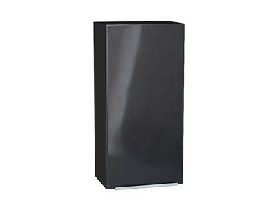Шкаф верхний с 1-ой дверцей Фьюжн Graphite, Anthracite, 920, 450 В*Ш*Г 920*450*320, фасад МДФ  Anthracite, корпус  Graphite ms2510VVT_45073