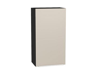 Шкаф верхний с 1-ой дверцей Фьюжн Graphite, Cream Silk, 920, 500 В*Ш*Г 920*500*320, фасад МДФ  Cream Silk, корпус  Graphite ms2510VVT_71933