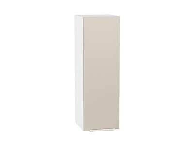 Шкаф верхний с 1-ой дверцей Фьюжн Белый, Cream Silk, 920, 300 В*Ш*Г 920*300*320, фасад МДФ  Cream Silk, корпус  Белый ms2510VVT_71897