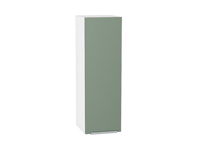 Шкаф верхний с 1-ой дверцей Фьюжн Белый, Silky Mint, 920, 300 В*Ш*Г 920*300*320, фасад МДФ  Silky Mint, корпус  Белый ms2510VVT_52003