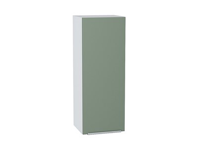 Шкаф верхний с 1-ой дверцей Фьюжн Белый, Silky Mint, 920, 350 В*Ш*Г 920*350*320, фасад МДФ  Silky Mint, корпус  Белый ms2510VVT_65103