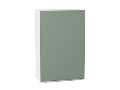 Шкаф верхний с 1-ой дверцей Фьюжн Белый, Silky Mint, 920, 600 В*Ш*Г 920*600*320, фасад МДФ  Silky Mint, корпус  Белый ms2510VVT_52007