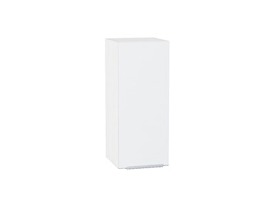 Шкаф верхний с 1-ой дверцей Фьюжн Белый, Silky White, 720, 300 В*Ш*Г 716*300*320, фасад МДФ  Silky White, корпус  Белый ms2510VVT_51948