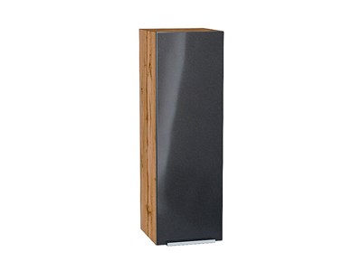 Шкаф верхний с 1-ой дверцей Фьюжн Дуб Вотан, Anthracite, 920, 300 В*Ш*Г 920*300*320, фасад МДФ  Anthracite, корпус  Дуб Вотан ms2510VVT_60804