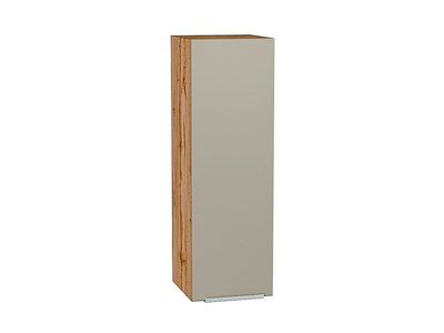 Шкаф верхний с 1-ой дверцей Фьюжн Дуб Вотан, Silky Grey, 920, 300 В*Ш*Г 920*300*320, фасад МДФ  Silky Grey, корпус  Дуб Вотан ms2510VVT_60764