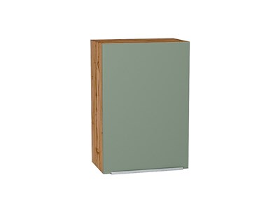 Шкаф верхний с 1-ой дверцей Фьюжн Дуб Вотан, Silky Mint, 720, 500 В*Ш*Г 716*500*320, фасад МДФ  Silky Mint, корпус  Дуб Вотан ms2510VVT_60772