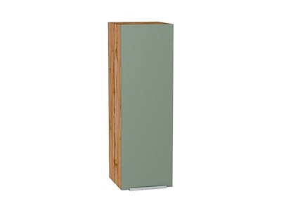 Шкаф верхний с 1-ой дверцей Фьюжн Дуб Вотан, Silky Mint, 920, 300 В*Ш*Г 920*300*320, фасад МДФ  Silky Mint, корпус  Дуб Вотан ms2510VVT_60774