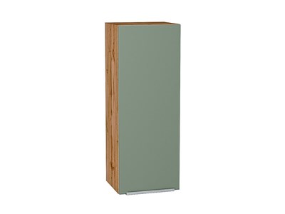 Шкаф верхний с 1-ой дверцей Фьюжн Дуб Вотан, Silky Mint, 920, 350 В*Ш*Г 920*350*320, фасад МДФ  Silky Mint, корпус  Дуб Вотан ms2510VVT_65105