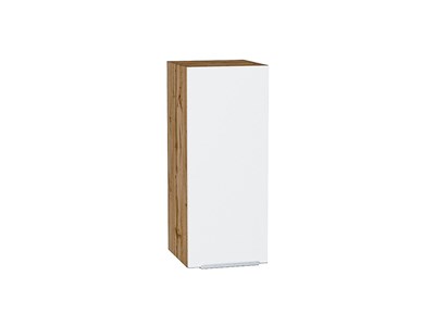 Шкаф верхний с 1-ой дверцей Фьюжн Дуб Вотан, Silky White, 720, 300 В*Ш*Г 716*300*320, фасад МДФ  Silky White, корпус  Дуб Вотан ms2510VVT_60739
