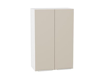 Шкаф верхний с 2-мя дверцами Фьюжн Белый, Cream Silk, 920, 600 В*Ш*Г 920*600*320, фасад МДФ  Cream Silk, корпус  Белый ms2510VVT_71905
