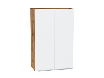 Шкаф верхний с 2-мя дверцами Фьюжн Дуб Вотан, Silky White, 920, 600 В*Ш*Г 920*600*320, фасад МДФ  Silky White, корпус  Дуб Вотан ms2510VVT_60811