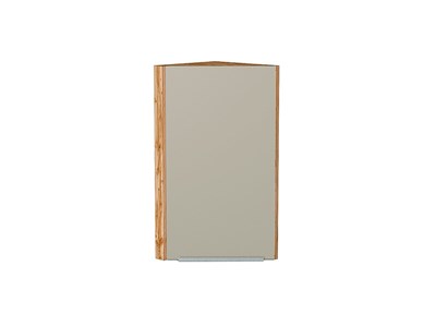 Шкаф верхний торцевой Фьюжн Дуб Вотан, Silky Grey, 720 В*Ш*Г 716*300*306, фасад МДФ  Silky Grey, корпус  Дуб Вотан ms2510VVT_60845