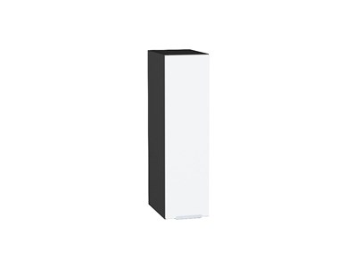 Шкаф верхний бутылочница Фьюжн Graphite, Silky White, 720, 200 В*Ш*Г 716*200*320, фасад МДФ  Silky White, корпус  Graphite ms2510VVT_51833