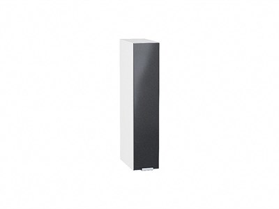 Шкаф верхний бутылочница Фьюжн Белый, Anthracite, 150 В*Ш*Г 716*150*320, фасад МДФ  Anthracite, корпус  Белый ms2510VVT_38797