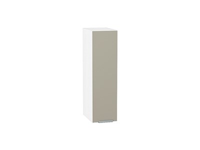 Шкаф верхний бутылочница Фьюжн Белый, Silky Grey, 720, 200 В*Ш*Г 716*200*320, фасад МДФ  Silky Grey, корпус  Белый ms2510VVT_51835