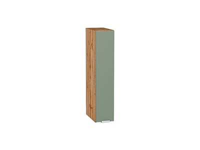 Шкаф верхний бутылочница Фьюжн Дуб Вотан, Silky Mint, 150 В*Ш*Г 716*150*320, фасад МДФ  Silky Mint, корпус  Дуб Вотан ms2510VVT_60602