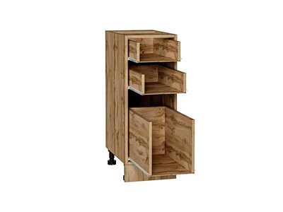 Каркас нижнего шкафа с 3-мя ящиками Н 303 Дуб Вотан В*Ш*Г 816*300*462 ms2510VVT_084-0256 (60534)