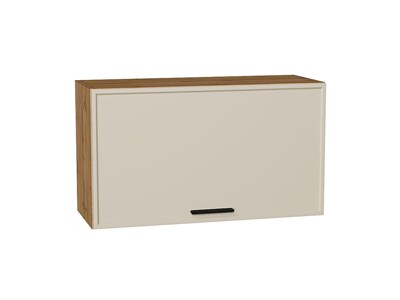 Шкаф верхний горизонтальный Фрейм Дуб Вотан, Cream Silk, 460, 800 В*Ш*Г 458*800*324, фасад МДФ  Cream Silk, корпус  Дуб Вотан ms2510VVT_71676