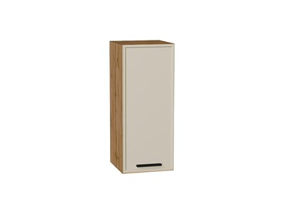 Шкаф верхний с 1-ой дверцей Фрейм Дуб Вотан, Cream Silk, 720, 300 В*Ш*Г 716*300*324, фасад МДФ  Cream Silk, корпус  Дуб Вотан ms2510VVT_69815