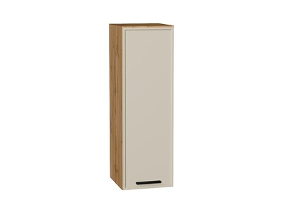 Шкаф верхний с 1-ой дверцей Фрейм Дуб Вотан, Cream Silk, 920, 300 В*Ш*Г 920*300*324, фасад МДФ  Cream Silk, корпус  Дуб Вотан ms2510VVT_69821