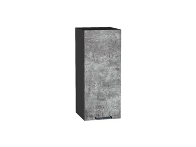 Шкаф верхний с 1-ой дверцей Флэт Graphite, Temple Stone 2S, 720, 300 В*Ш*Г 716*300*318, фасад ЛДСП  Temple Stone 2S, корпус  Graphite ms2510VVT_52626