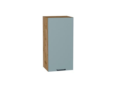 Шкаф верхний с 1-ой дверцей Флэт Дуб Вотан, Grey-green In 2S, 720, 350 В*Ш*Г 716*350*318, фасад ЛДСП  Grey-green In 2S, корпус  Дуб Вотан ms2510VVT_65161