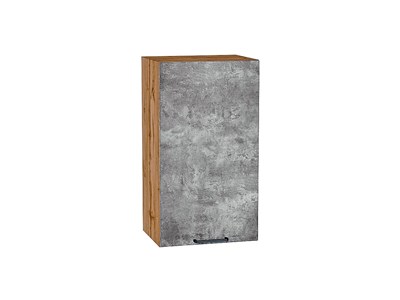 Шкаф верхний с 1-ой дверцей Флэт Дуб Вотан, Temple Stone 2S, 720, 400 В*Ш*Г 716*400*318, фасад ЛДСП  Temple Stone 2S, корпус  Дуб Вотан ms2510VVT_62449