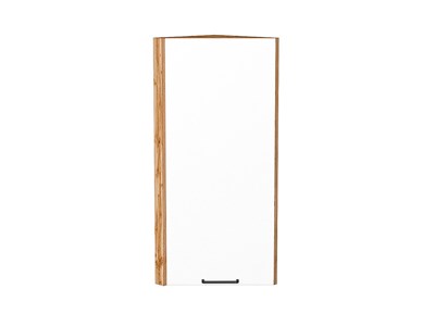 Шкаф верхний торцевой Флэт Дуб Вотан, White In 2S, 920 В*Ш*Г 920*300*306, фасад ЛДСП  White In 2S, корпус  Дуб Вотан ms2510VVT_62336