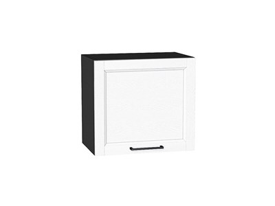 Шкаф верхний горизонтальный Сканди Graphite, White Silkwood, 460, 500 В*Ш*Г 458*500*320, фасад МДФ  White Silkwood, корпус  Graphite ms2510VVT_71704