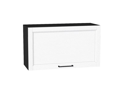 Шкаф верхний горизонтальный Сканди Graphite, White Silkwood, 460, 800 В*Ш*Г 458*800*320, фасад МДФ  White Silkwood, корпус  Graphite ms2510VVT_71706