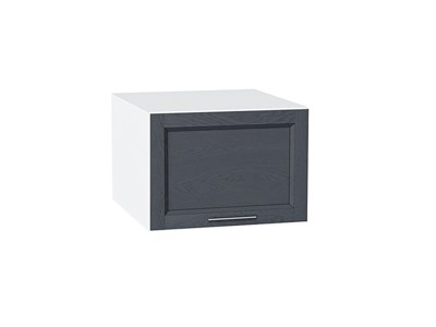 Шкаф верхний горизонтальный глубокий Сканди Белый, Graphite Softwood, 500 В*Ш*Г 358*500*576, фасад МДФ  Graphite Softwood, корпус  Белый ms2510VVT_45316