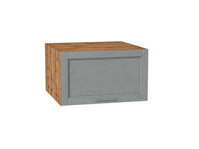 Шкаф верхний горизонтальный глубокий Сканди Дуб Вотан, Grey Softwood, 600 В*Ш*Г 358*600*576, фасад МДФ  Grey Softwood, корпус  Дуб Вотан ms2510VVT_62825