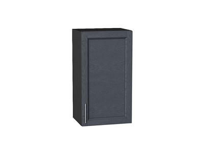Шкаф верхний с 1-ой дверцей Сканди Graphite, Graphite Softwood, 720, 400 В*Ш*Г 716*400*320, фасад МДФ  Graphite Softwood, корпус  Graphite ms2510VVT_41326