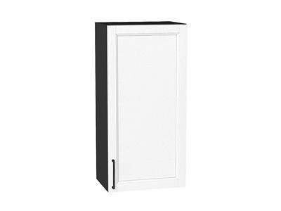 Шкаф верхний с 1-ой дверцей Сканди Graphite, White Silkwood, 920, 450 В*Ш*Г 920*450*320, фасад МДФ  White Silkwood, корпус  Graphite ms2510VVT_70201