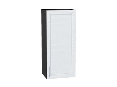 Шкаф верхний с 1-ой дверцей Сканди Graphite, White Softwood, 920, 400 В*Ш*Г 920*400*320, фасад МДФ  White Softwood, корпус  Graphite ms2510VVT_56169
