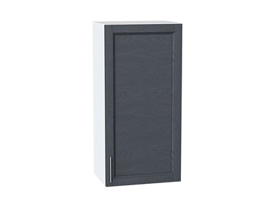 Шкаф верхний с 1-ой дверцей Сканди Белый, Graphite Softwood, 920, 450 В*Ш*Г 920*450*320, фасад МДФ  Graphite Softwood, корпус  Белый ms2510VVT_41391