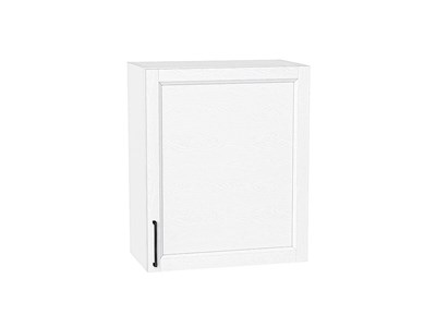 Шкаф верхний с 1-ой дверцей Сканди Белый, White Silkwood, 720, 600 В*Ш*Г 716*600*320, фасад МДФ  White Silkwood, корпус  Белый ms2510VVT_70173