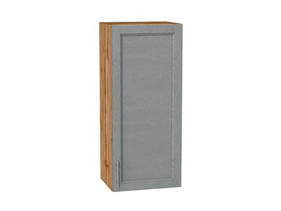 Шкаф верхний с 1-ой дверцей Сканди Дуб Вотан, Grey Softwood, 920, 400 В*Ш*Г 920*400*320, фасад МДФ  Grey Softwood, корпус  Дуб Вотан ms2510VVT_62901