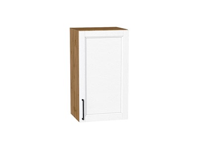 Шкаф верхний с 1-ой дверцей Сканди Дуб Вотан, White Silkwood, 720, 400 В*Ш*Г 716*400*320, фасад МДФ  White Silkwood, корпус  Дуб Вотан ms2510VVT_70176
