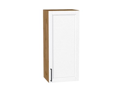 Шкаф верхний с 1-ой дверцей Сканди Дуб Вотан, White Silkwood, 920, 400 В*Ш*Г 920*400*320, фасад МДФ  White Silkwood, корпус  Дуб Вотан ms2510VVT_70193
